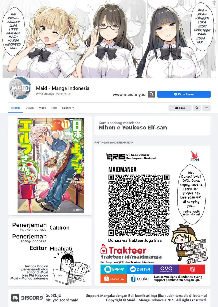 Nihon e Youkoso Elf-san chapter 66 halaman 2