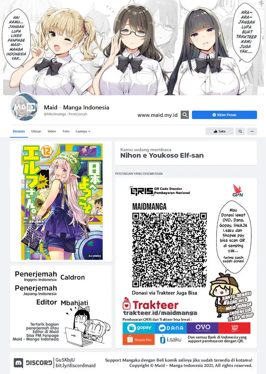 Nihon e Youkoso Elf-san Bab 68 halaman 2
