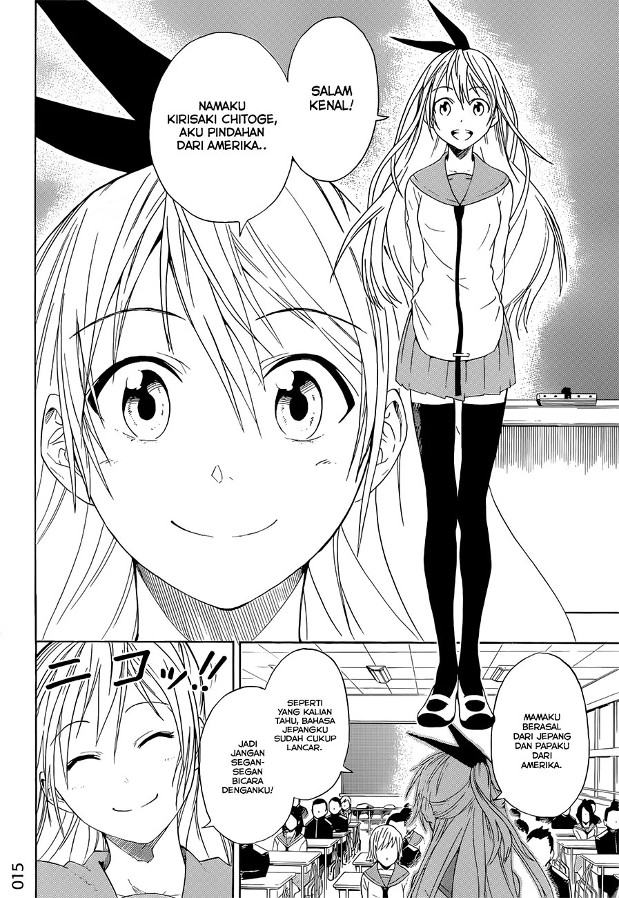 Nisekoi Bab 1 halaman 15