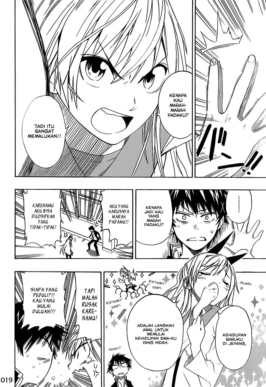 Nisekoi Bab 1 halaman 19
