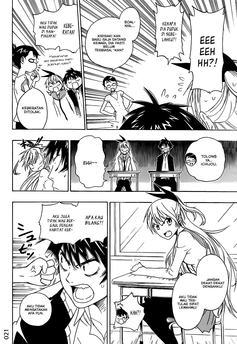 Nisekoi Bab 1 halaman 21
