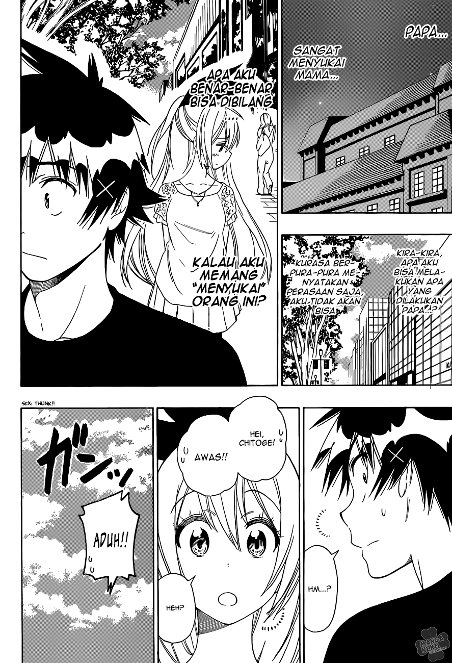 Nisekoi chapter 100 halaman 15