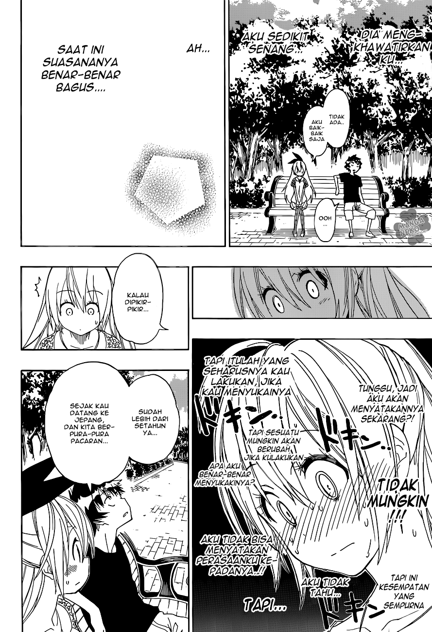 Nisekoi chapter 100 halaman 17