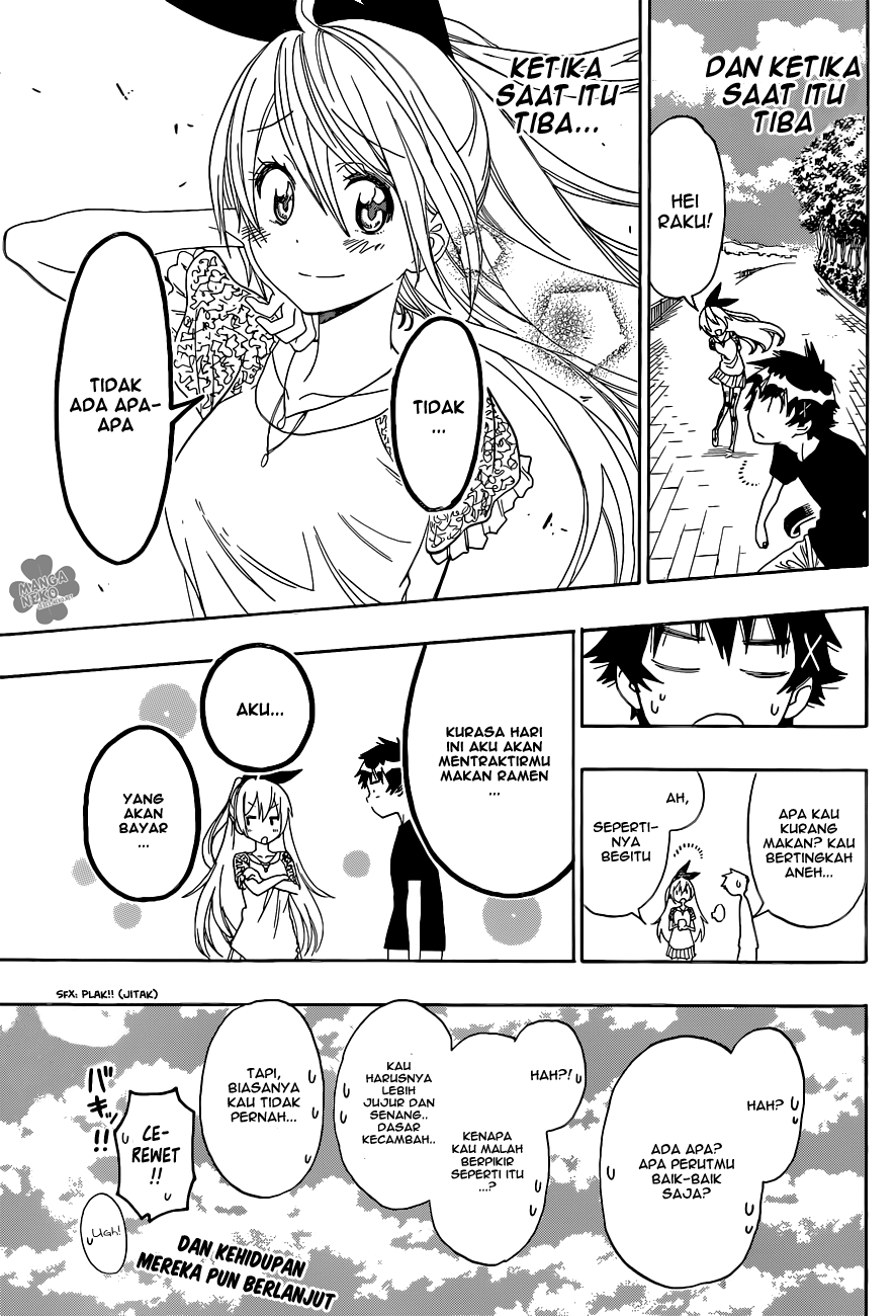 Nisekoi chapter 100 halaman 20