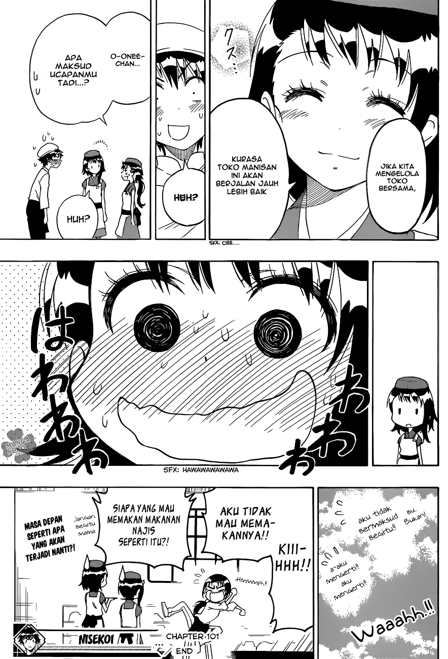 Nisekoi chapter 101 halaman 20