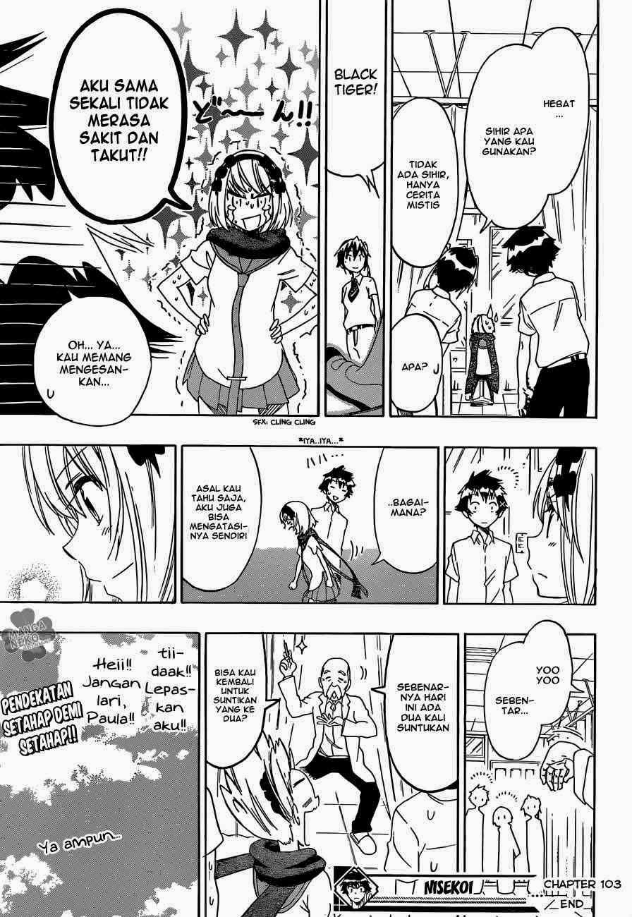 Nisekoi chapter 103 halaman 20