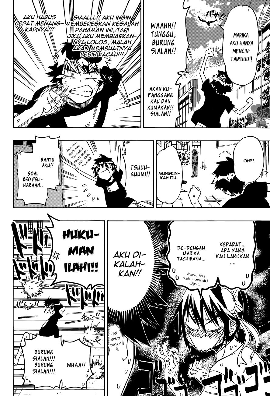 Nisekoi Bab 104 halaman 15
