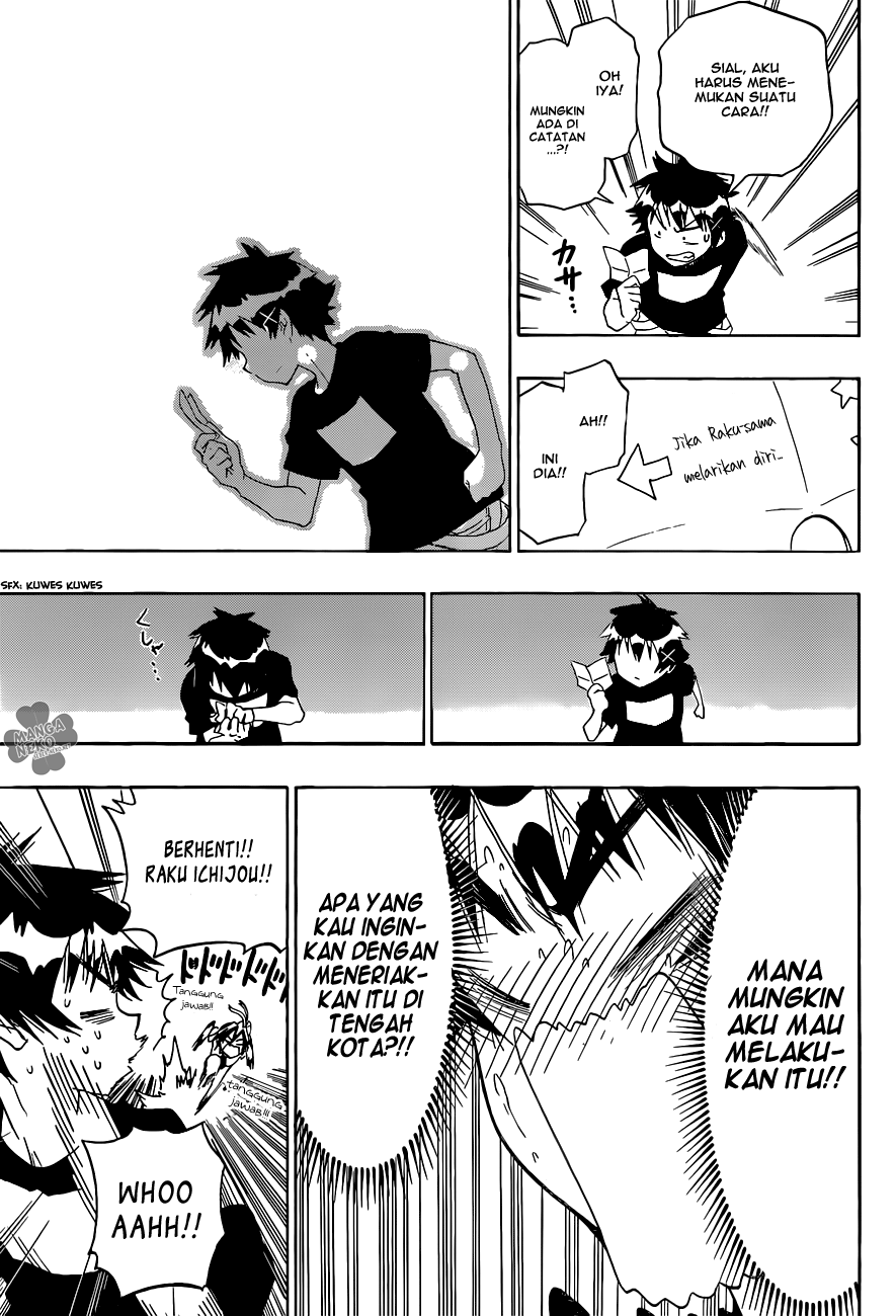 Nisekoi Bab 104 halaman 16