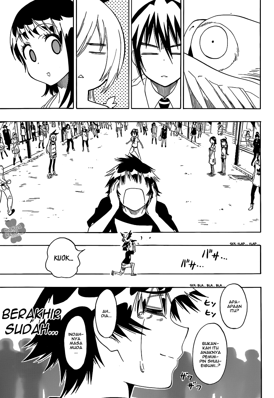 Nisekoi Bab 104 halaman 18