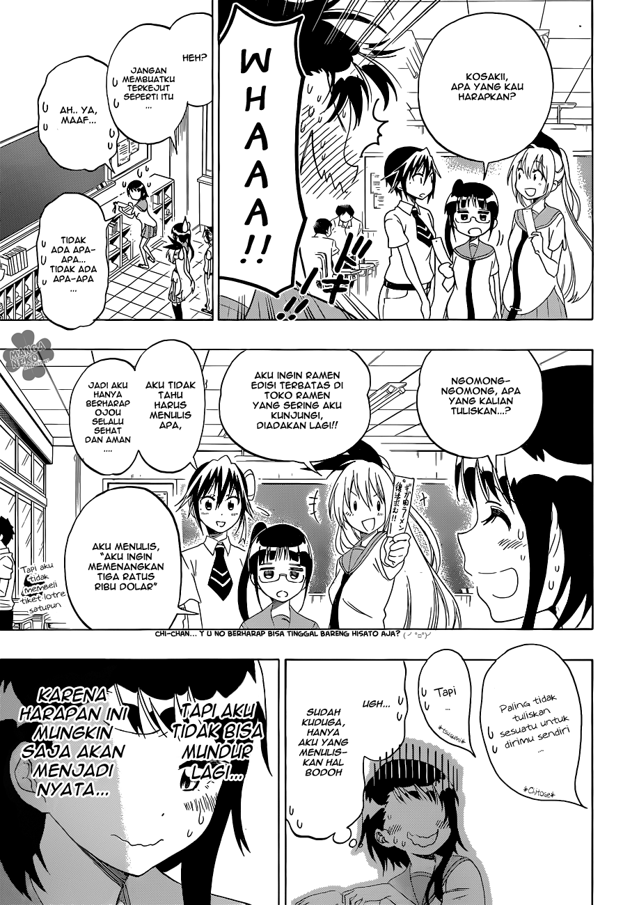 Nisekoi chapter 105 halaman 6