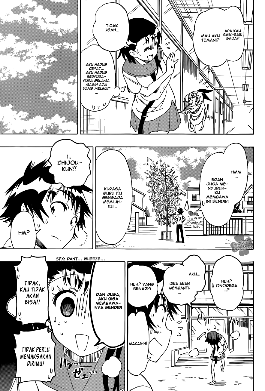 Nisekoi chapter 105 halaman 12