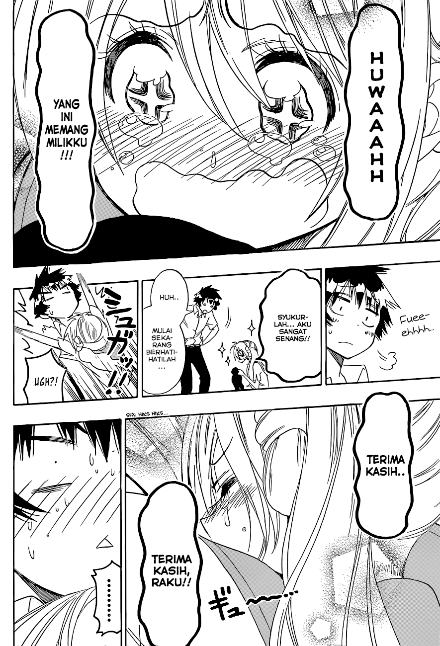 Nisekoi Bab 106 halaman 18