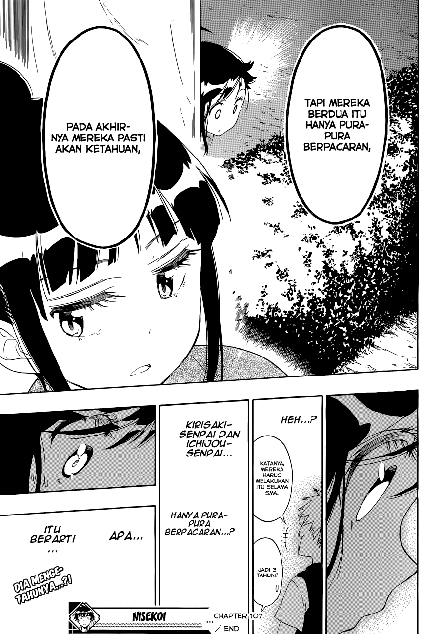 Nisekoi chapter 107 halaman 21