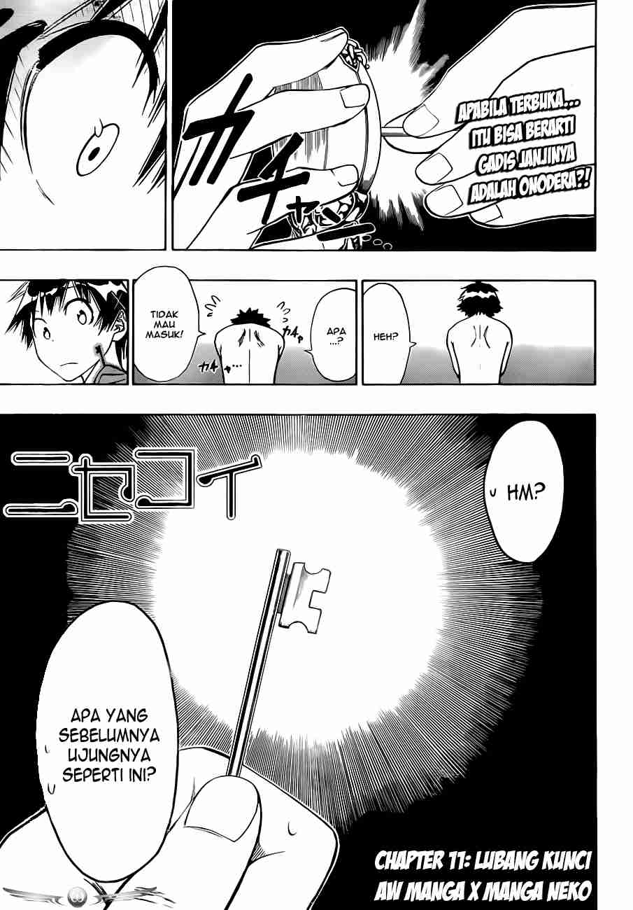 Nisekoi chapter 11 halaman 4