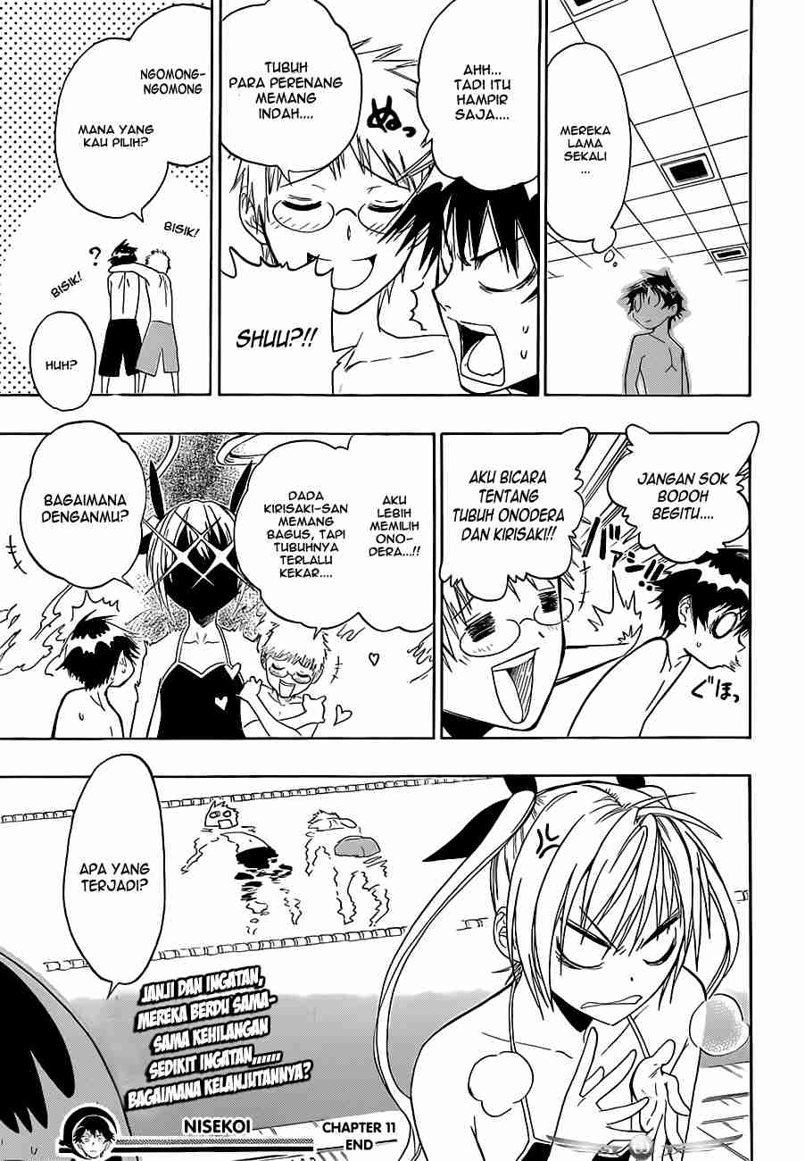 Nisekoi chapter 11 halaman 22