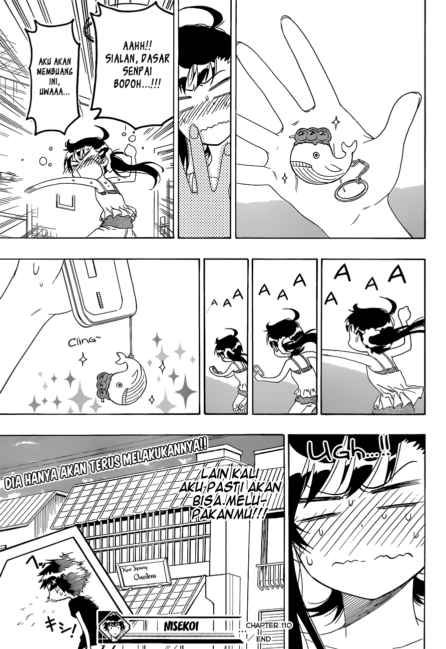 Nisekoi chapter 110 halaman 19