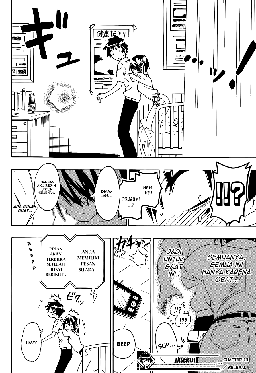 Nisekoi chapter 111 halaman 18
