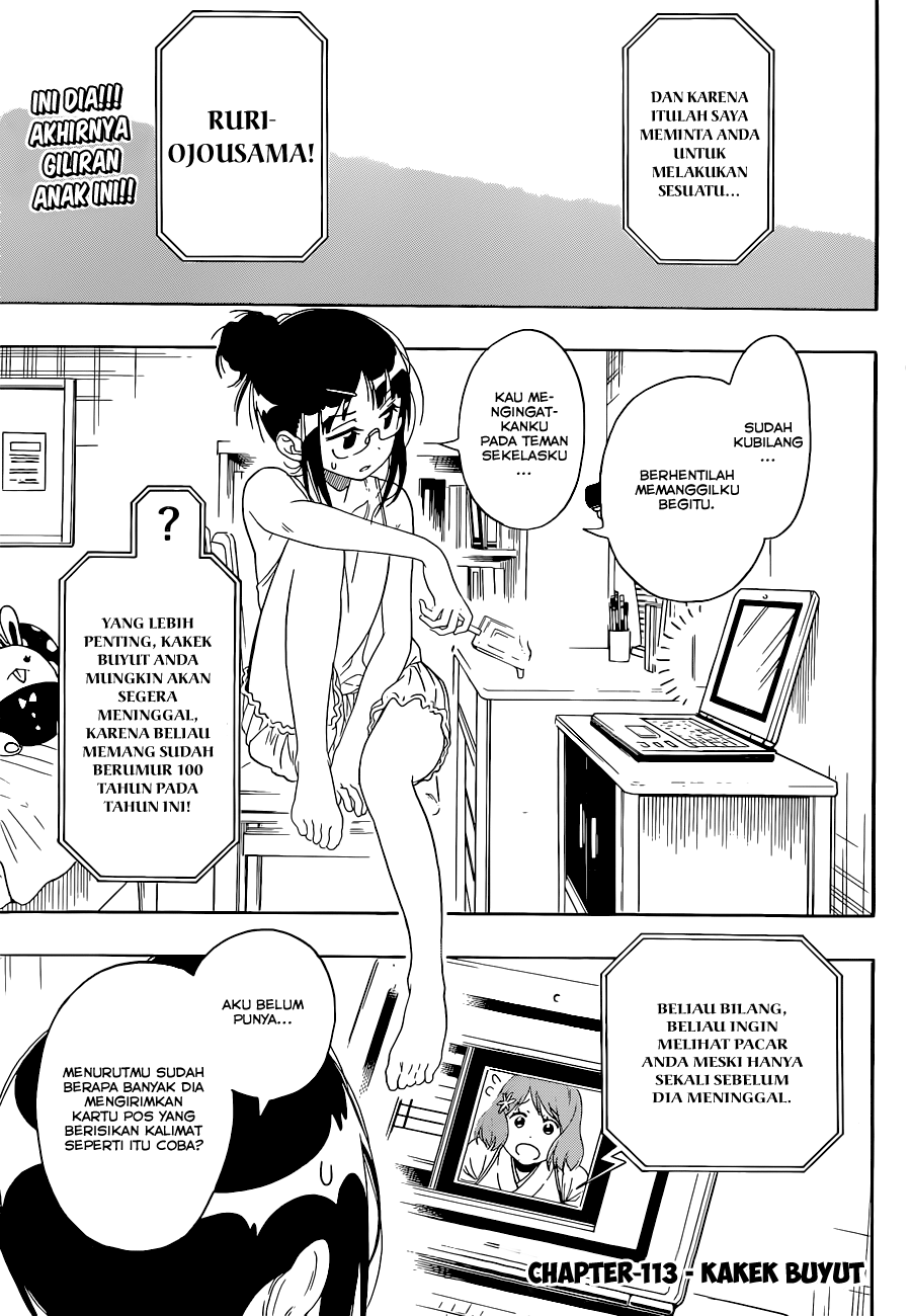 Nisekoi chapter 113 halaman 3