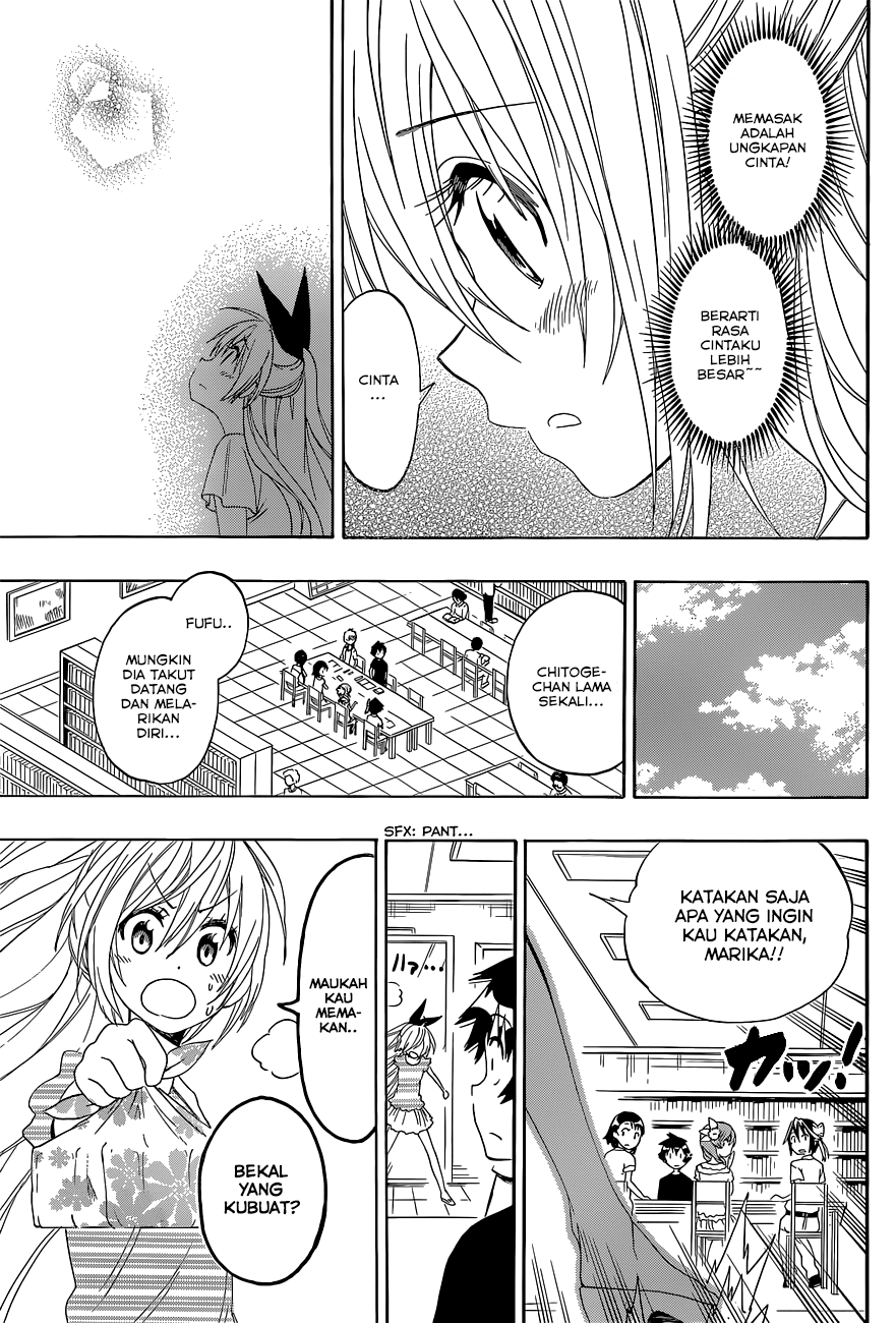 Nisekoi Bab 116 halaman 17