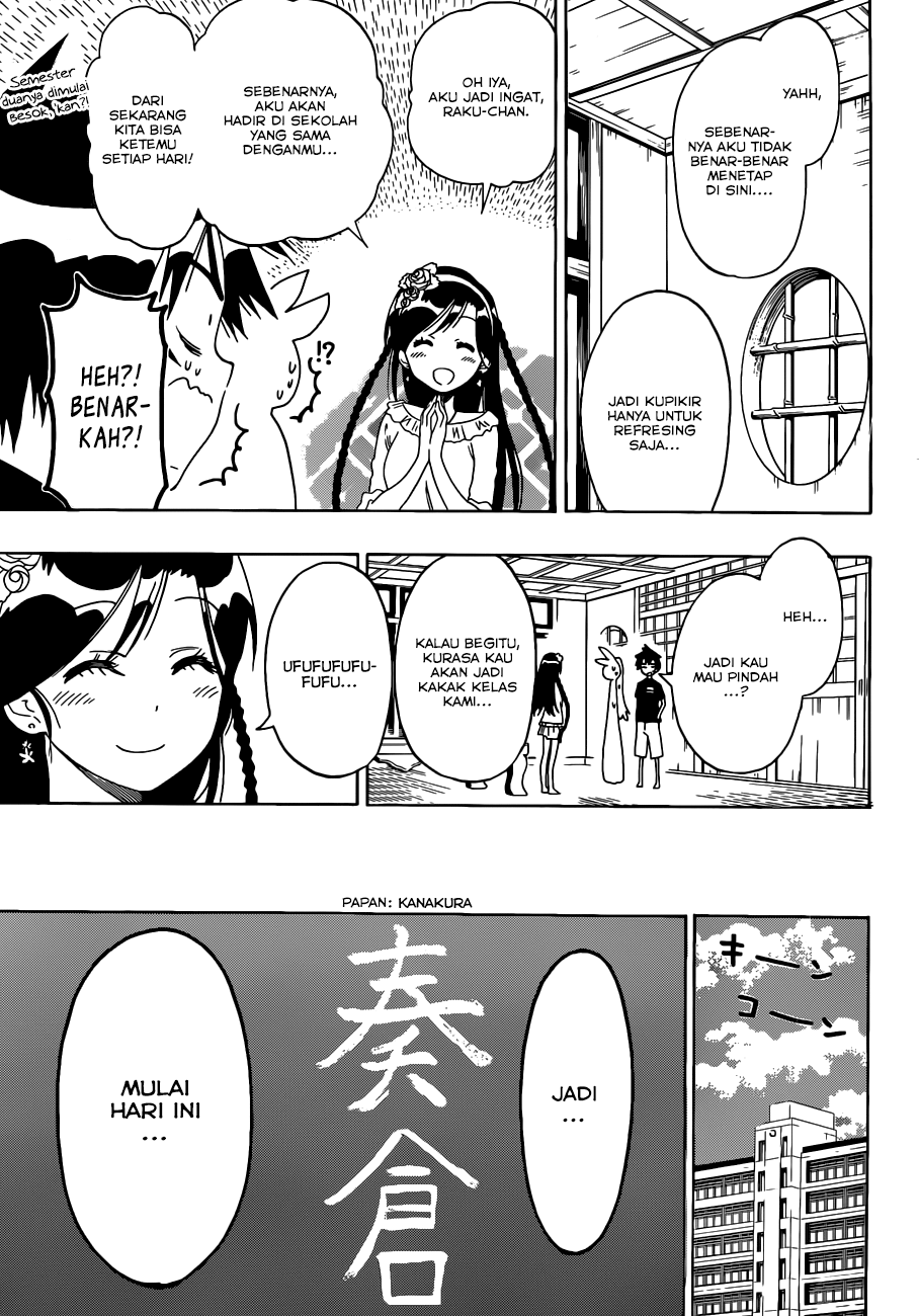 Nisekoi Bab 118 halaman 19