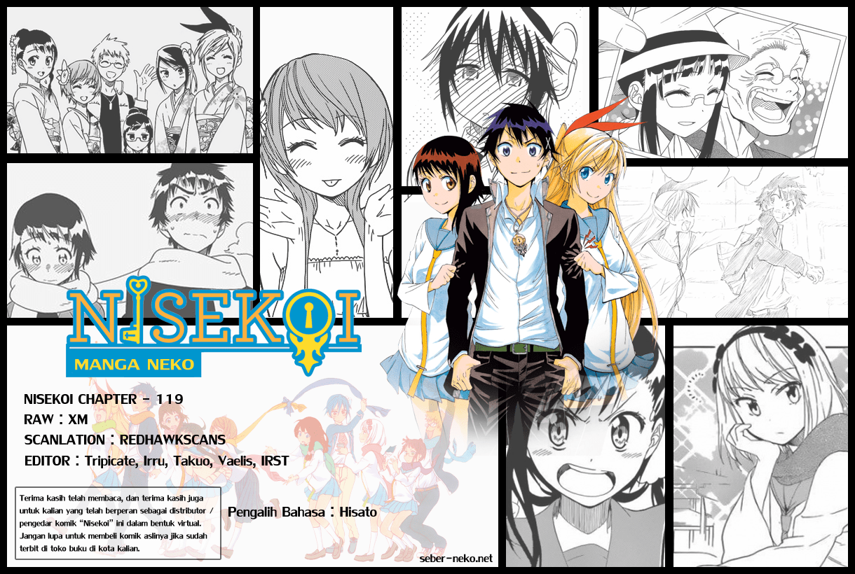 Nisekoi chapter 119 halaman 19