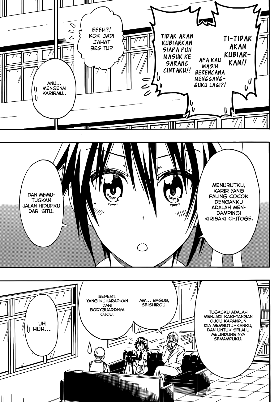Nisekoi Bab 122 halaman 8