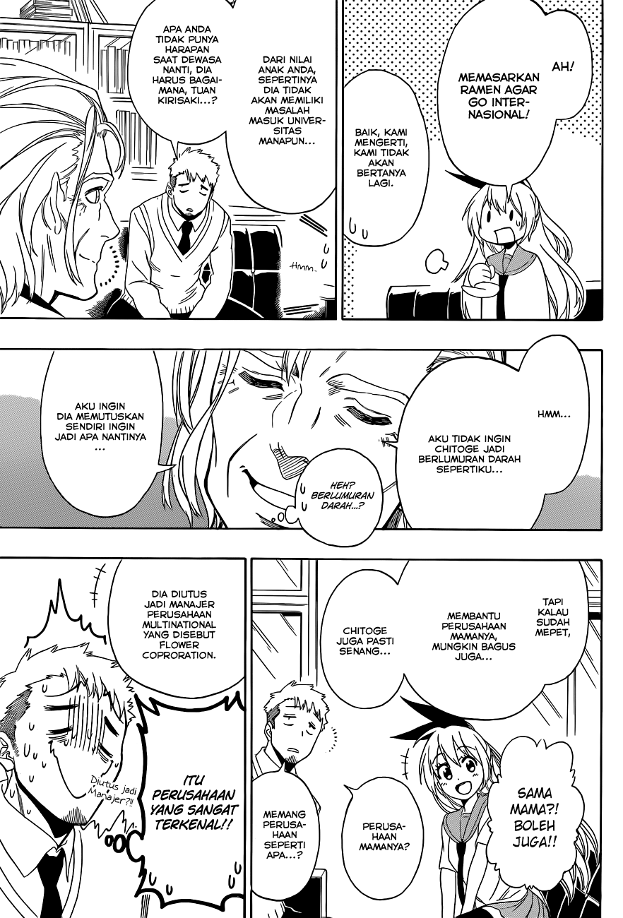 Nisekoi Bab 122 halaman 14