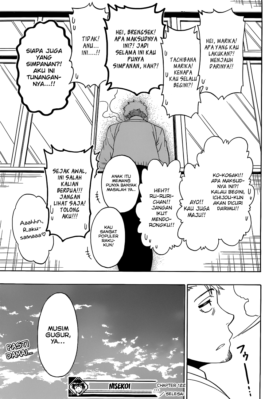 Nisekoi Bab 122 halaman 20