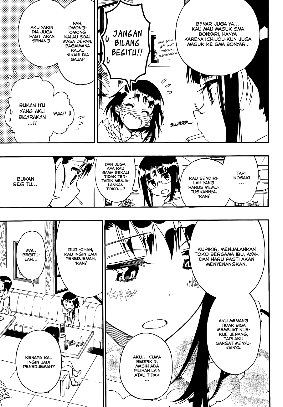 Nisekoi Bab 123 halaman 3