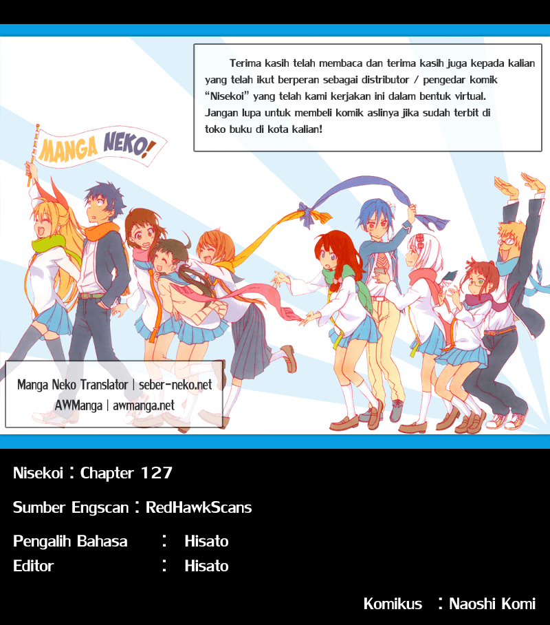 Nisekoi Bab 127 halaman 20