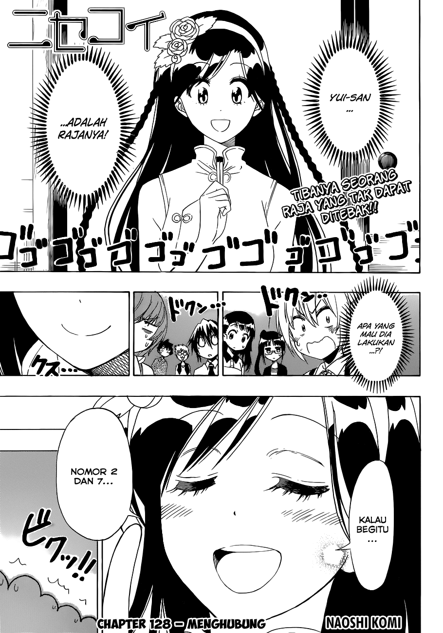 Nisekoi chapter 128 halaman 1