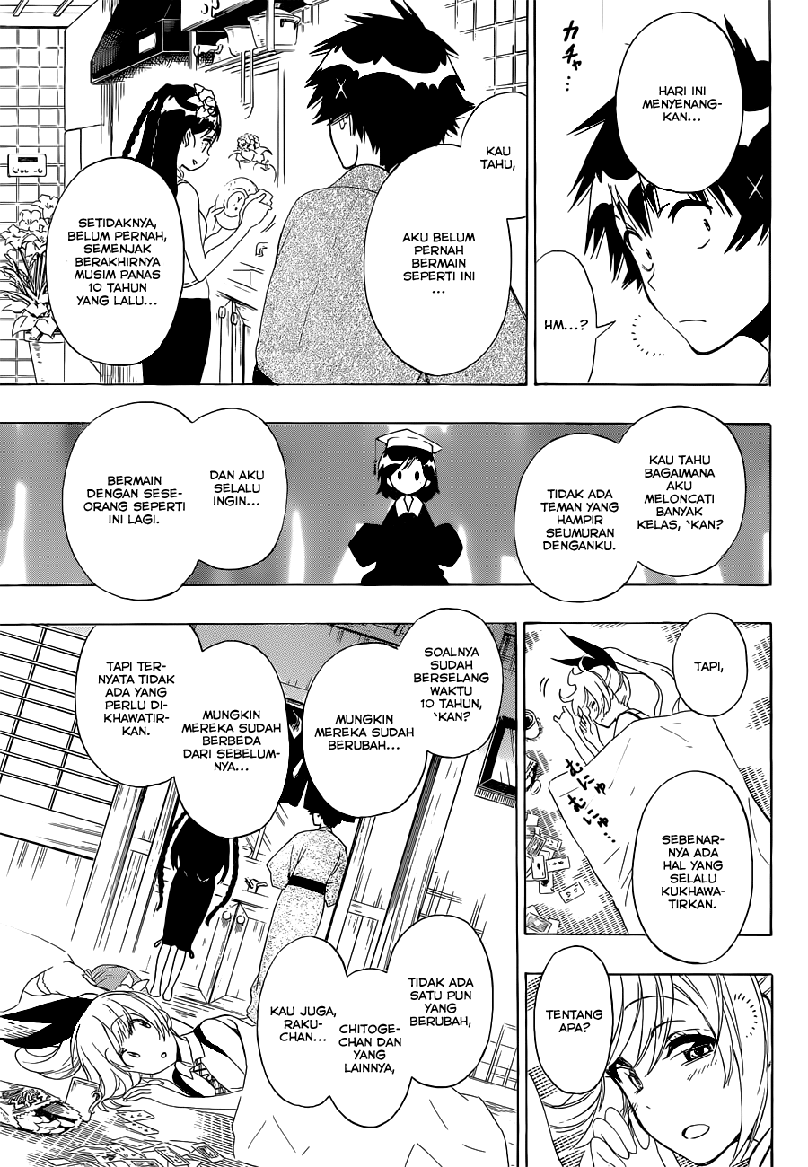 Nisekoi chapter 128 halaman 17