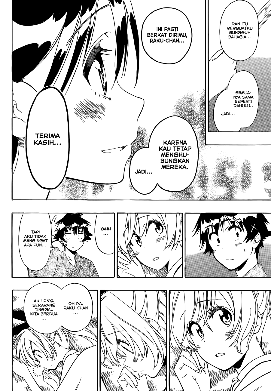 Nisekoi chapter 128 halaman 18
