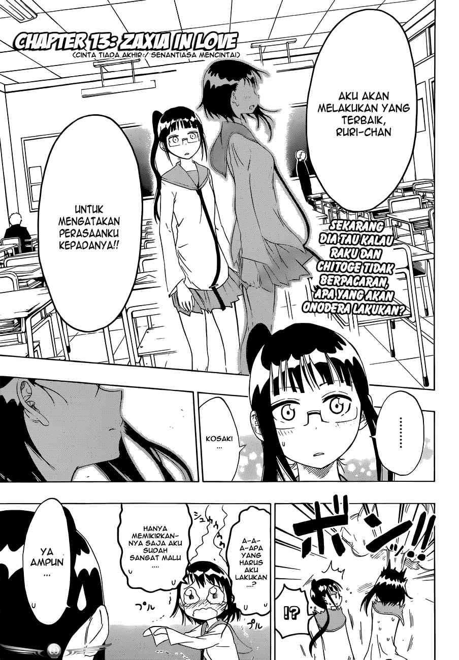 Nisekoi chapter 13 halaman 5