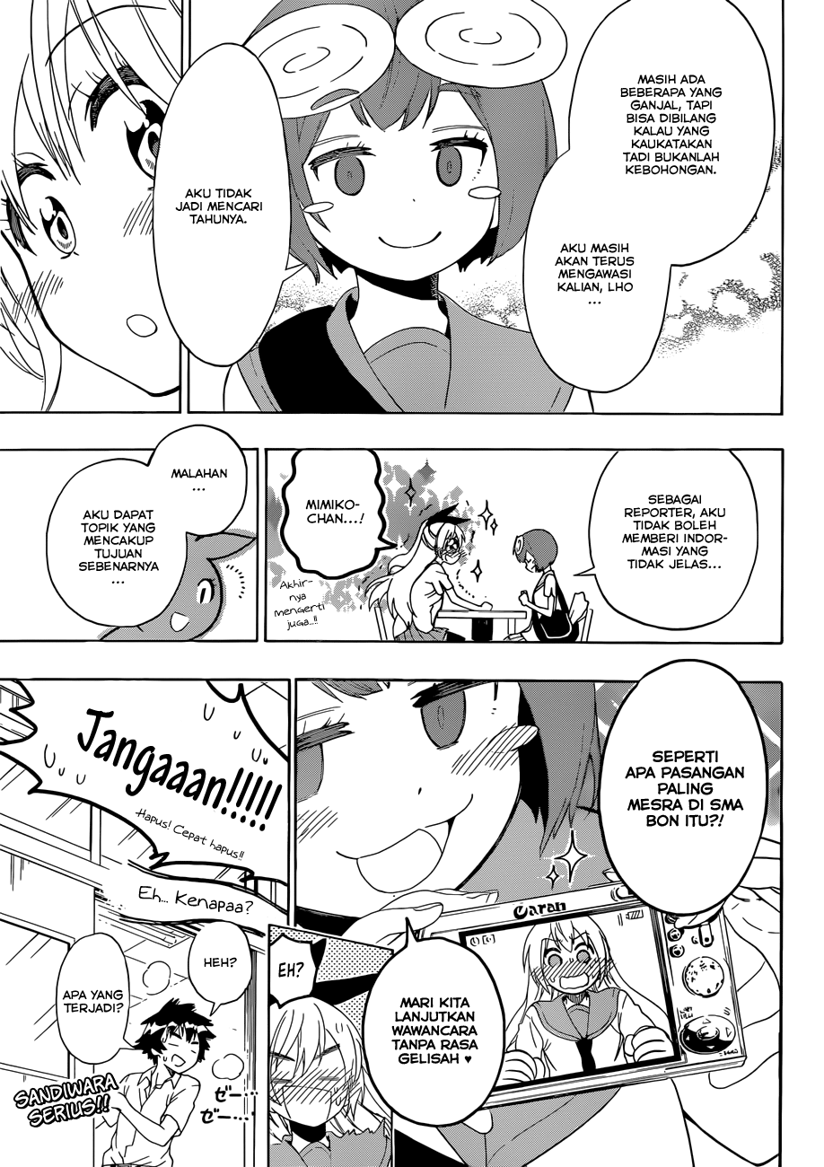 Nisekoi Bab 130 halaman 19