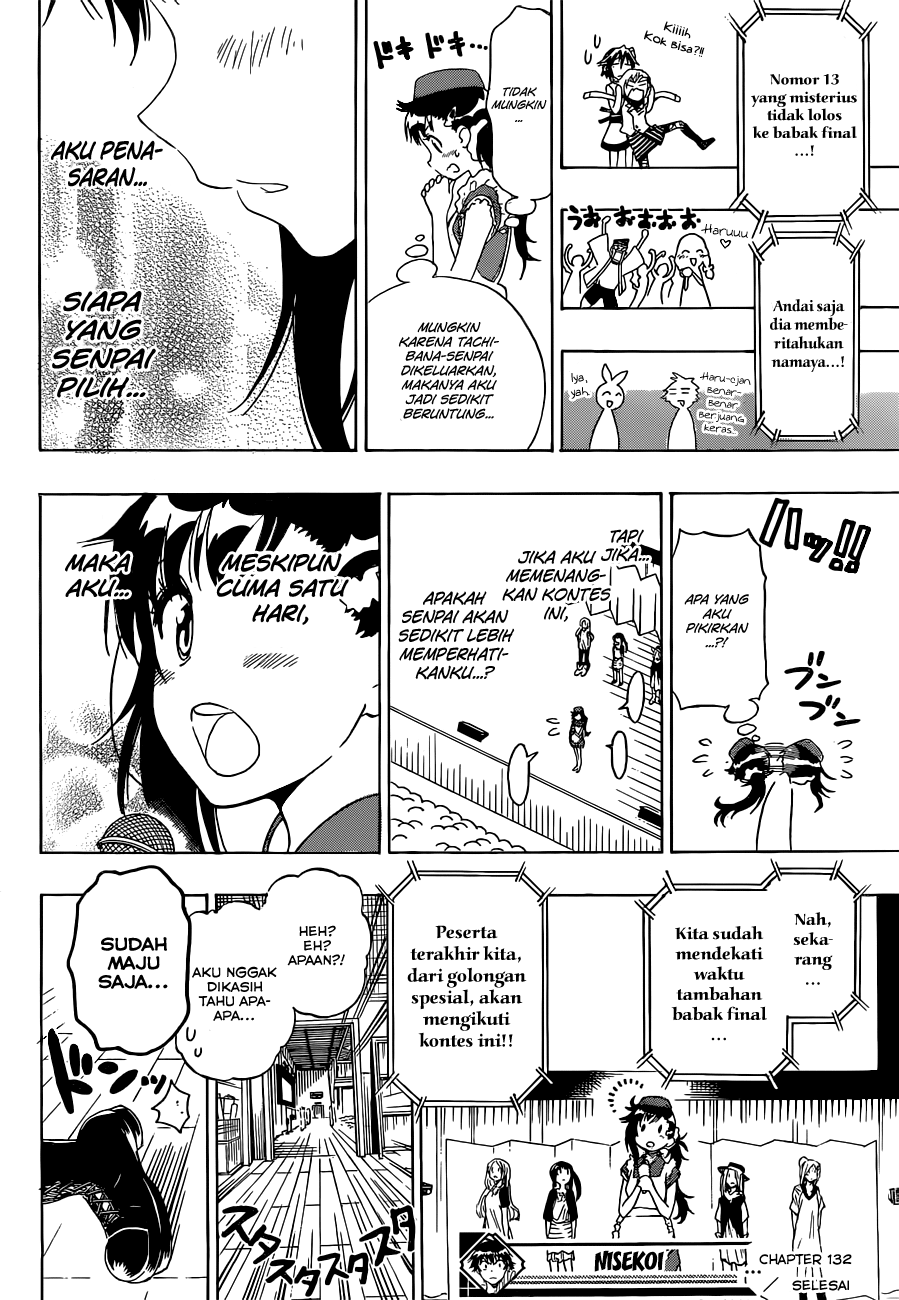 Nisekoi chapter 132 halaman 20
