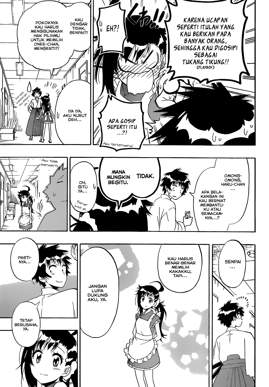 Nisekoi Bab 133 halaman 13