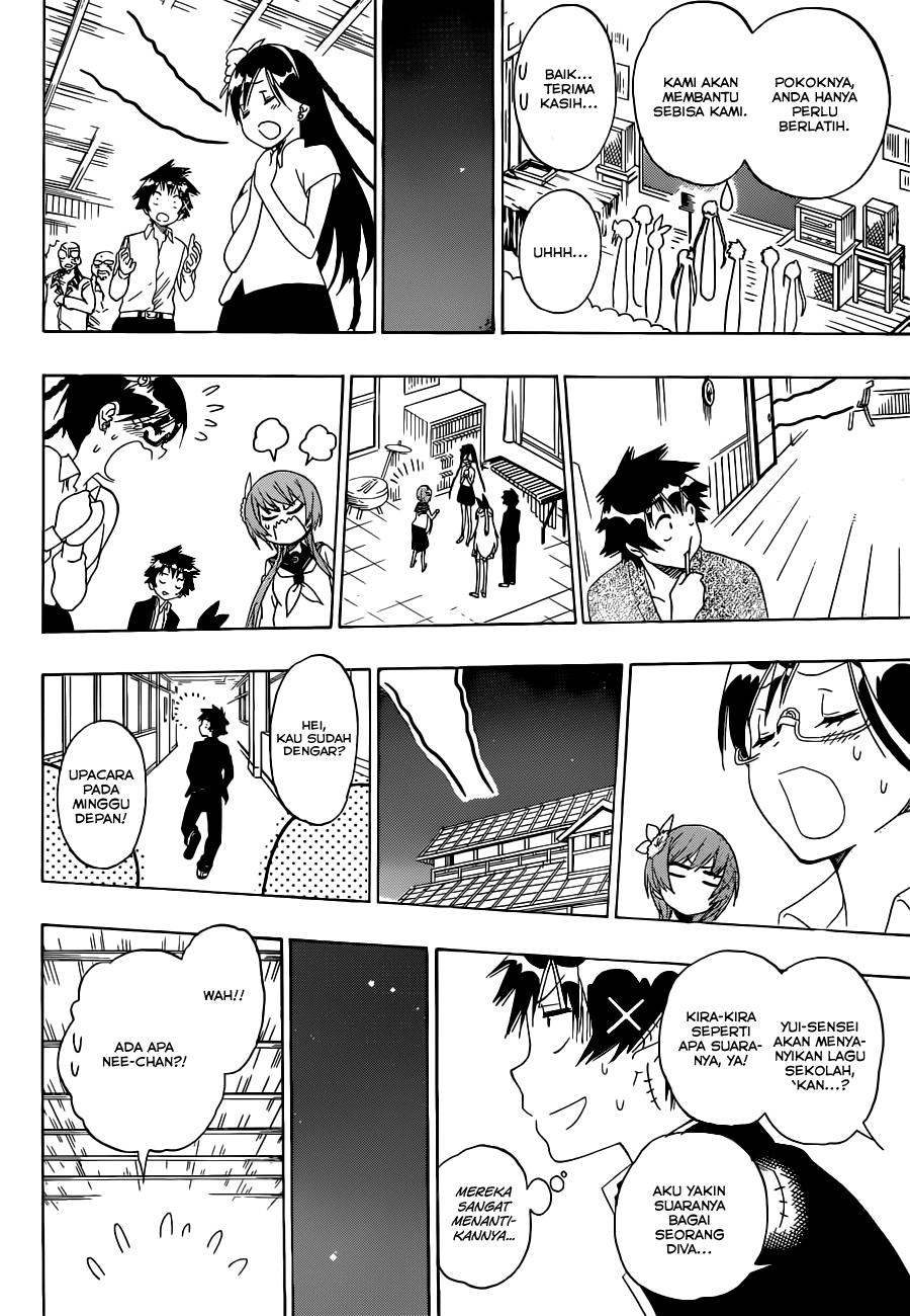 Nisekoi chapter 135 halaman 14