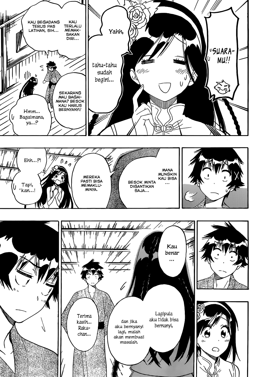 Nisekoi chapter 135 halaman 15