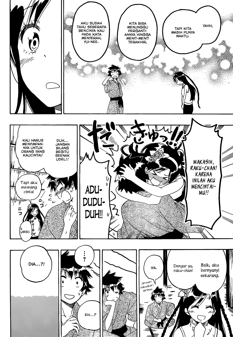 Nisekoi chapter 135 halaman 16