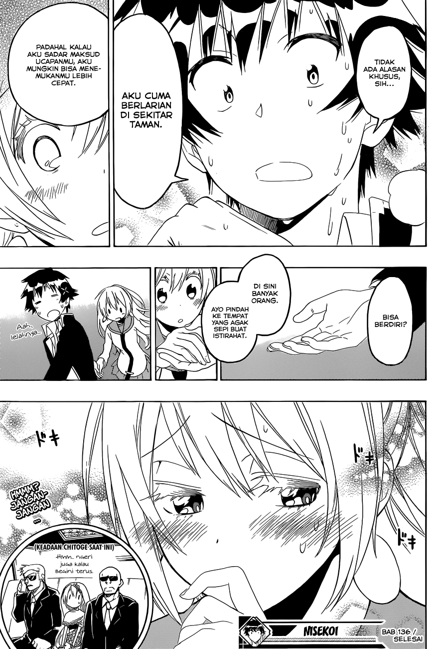 Nisekoi chapter 136 halaman 18
