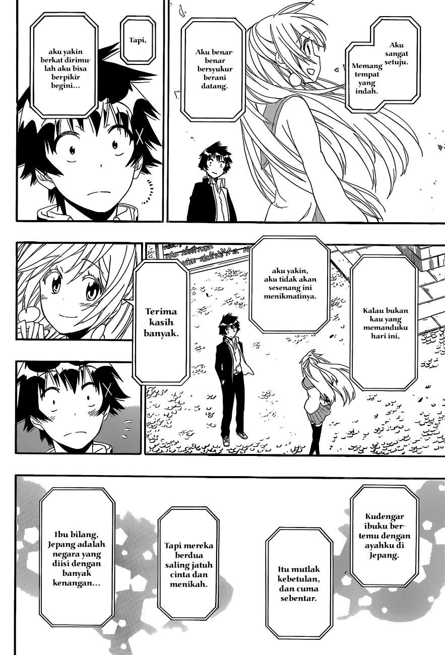 Nisekoi chapter 137 halaman 16