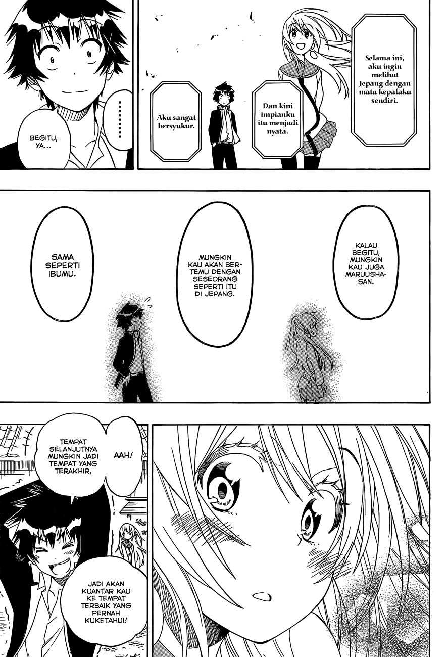 Nisekoi chapter 137 halaman 17