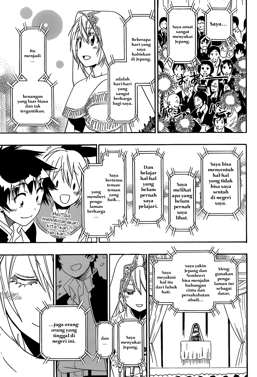 Nisekoi chapter 139 halaman 17
