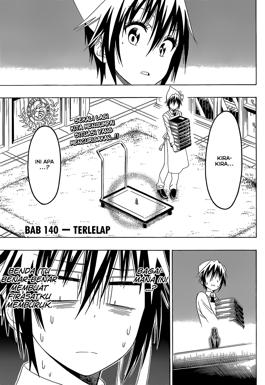 Nisekoi chapter 140 halaman 3