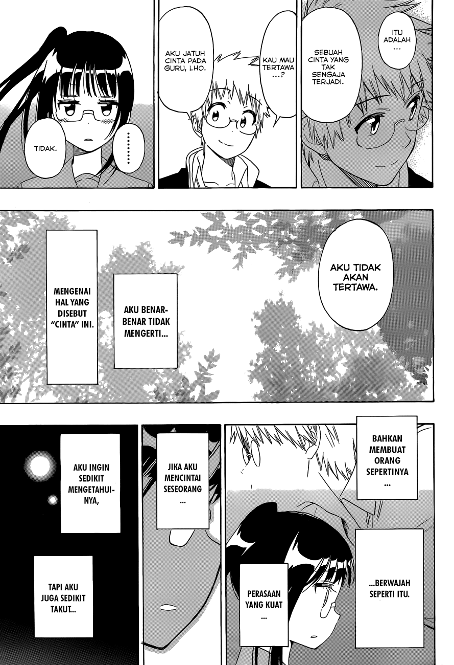 Nisekoi chapter 141 halaman 19