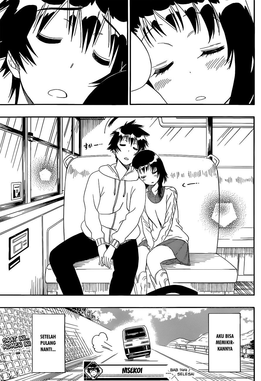 Nisekoi chapter 144 halaman 20