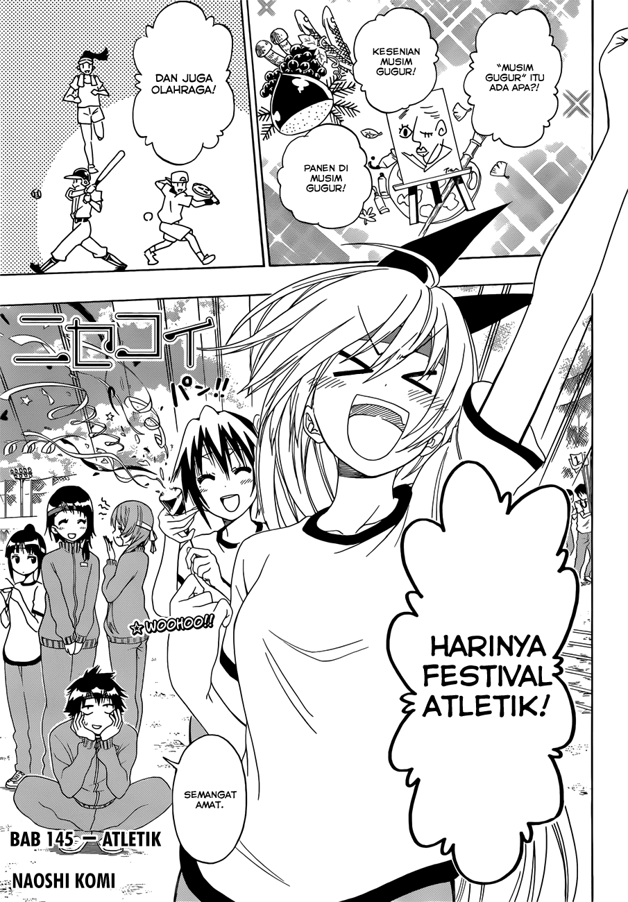 Nisekoi Bab 145 halaman 1