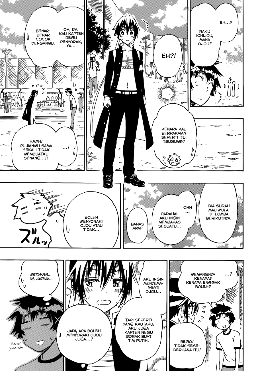 Nisekoi Bab 145 halaman 11