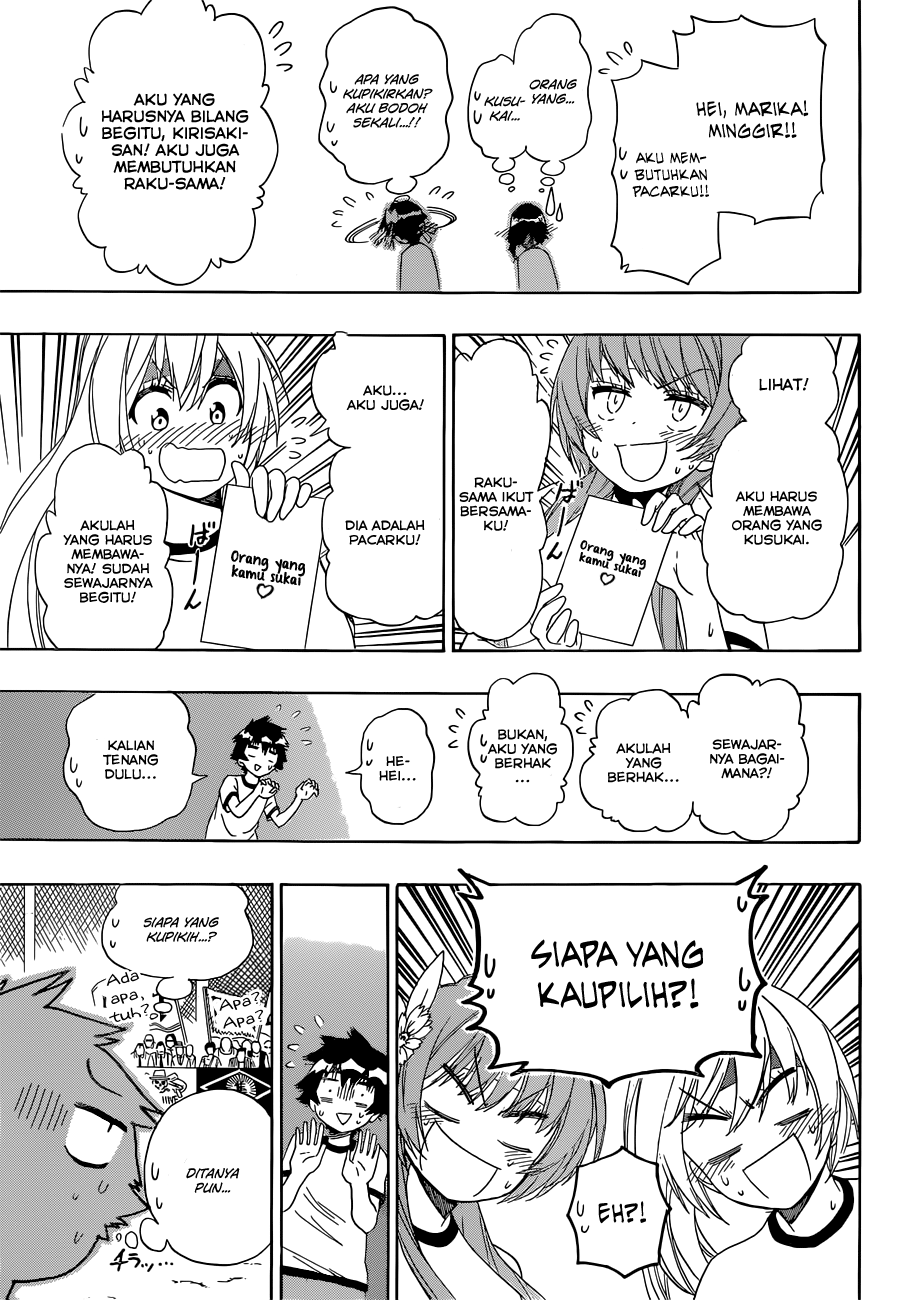 Nisekoi Bab 145 halaman 17